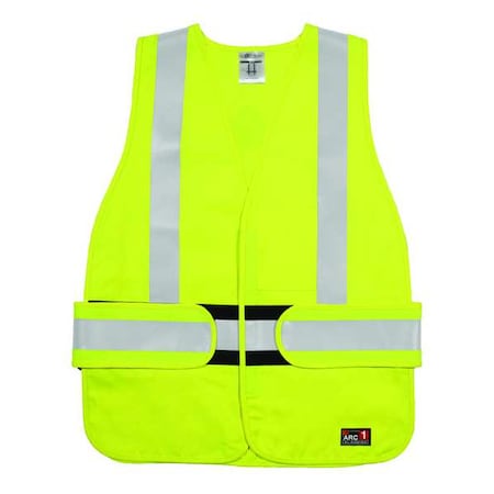 High Visibility Vest, Yellw/Grn, Universal MPN:GF187