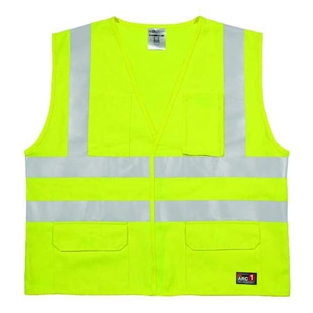 High Visibility Vest, Yellow/Grn, 2XL/3XL MPN:GF188-2X-3X