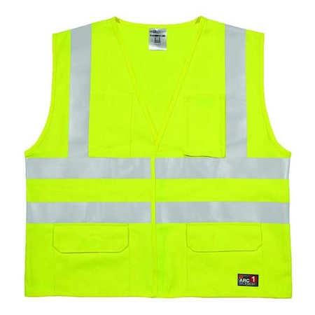 High Visibility Vest, Yellow/Grn, 4XL/5XL MPN:GF188-4X-5X