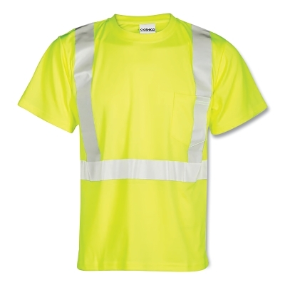 9110-M Class 2 T-Shirt Shortsleeve Polyester Med MPN:9110-M