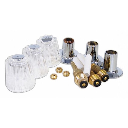 Shower Valve Rebuild Kit, 3 Handle MPN:RBK6386