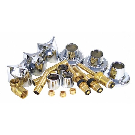Shower Valve Rebuid Kit, 3 Handle MPN:RBK9904