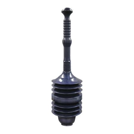 Plunger, Plastic, Fits Most Toilets MPN:57-2000