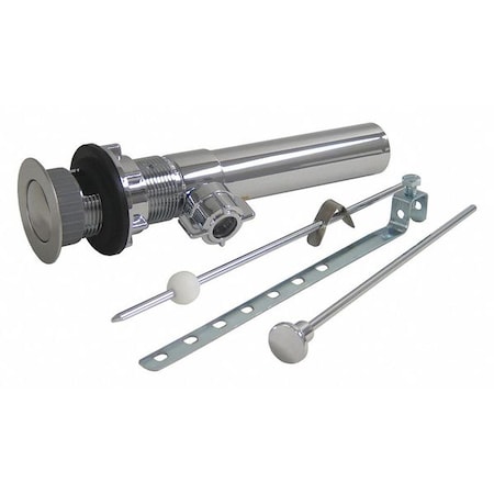 Lavatory Pop Up Assembly, Chrome, 8 in H MPN:08-1013