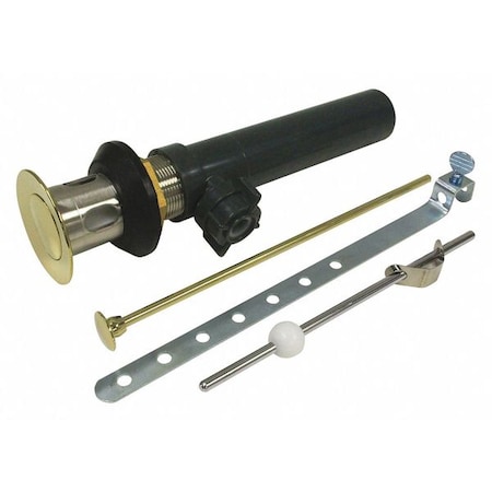 Lavatory Pop Up Assembly, Polish Brass MPN:08-4520