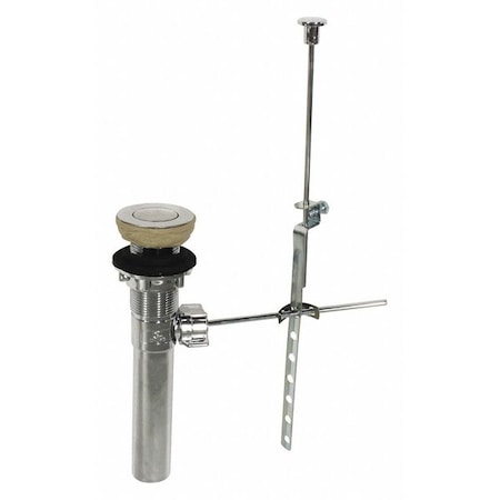 Lavatory Pop Up Assembly w/Putty, Chrome MPN:59-4505