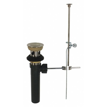 Lavatory Pop Up Assembly, Putty, Stn/Nckl MPN:59-4515