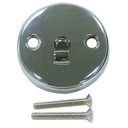 Overflow Plate Assembly with Lever, Brass MPN:42-7133