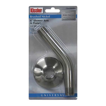 Shower Arm and Flange MPN:776-0006BN