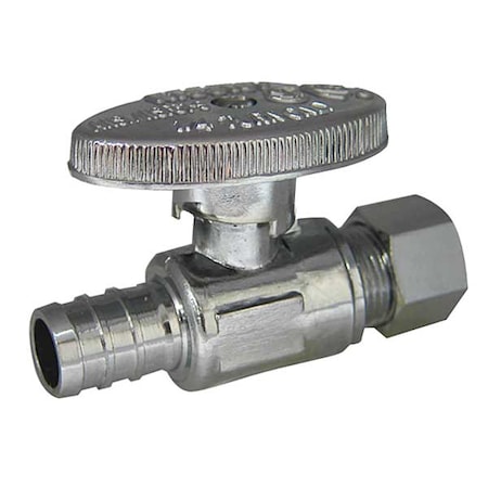 1/4-Turn Stop, Straight, 1/2 Inx3/8 In MPN:88-9020