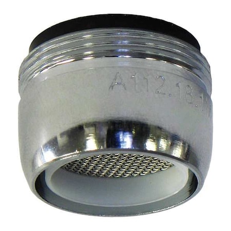 2.2 gpm Outlet, 13/16 in - 27 Thread Size, Chrome, Metal MPN:AB83-X020