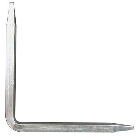 Wrench, Angle Seats, 6in. L, Black Steel MPN:08-0401