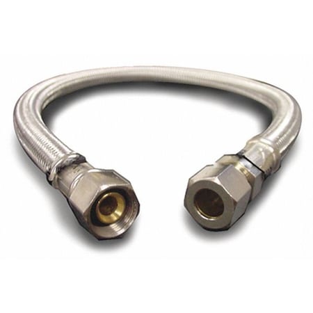 Faucet Connector, Stainless Steel, 20