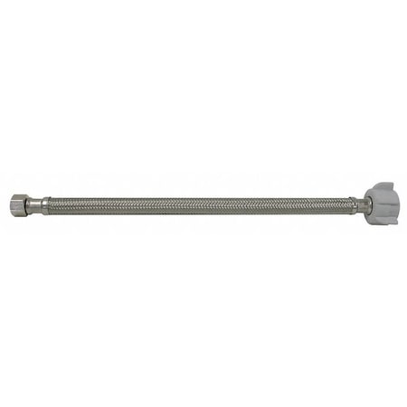 Toilet Connector, Stainless Steel, 16