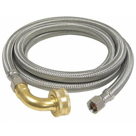 Dishwasher Connector, Stainless Steel, 72