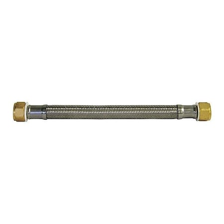 Water Heater Supply Line, 3/4x3/4, 18in.L MPN:88-4018