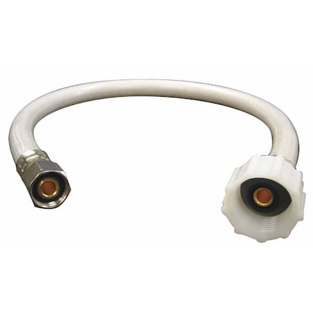 PVC Toilet Connector, Flexibe Vinyl, 12