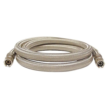 Supply Line, 120 in. L, 1/4 in. Stop Intel MPN:88-6080
