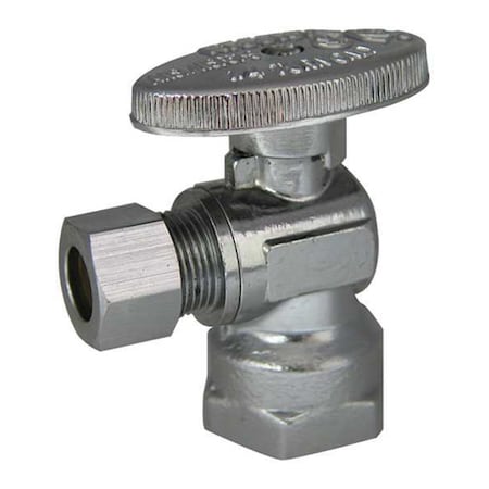Angle Stop Valve, 3/8in.Compx1/2in.FIP MPN:88-9205