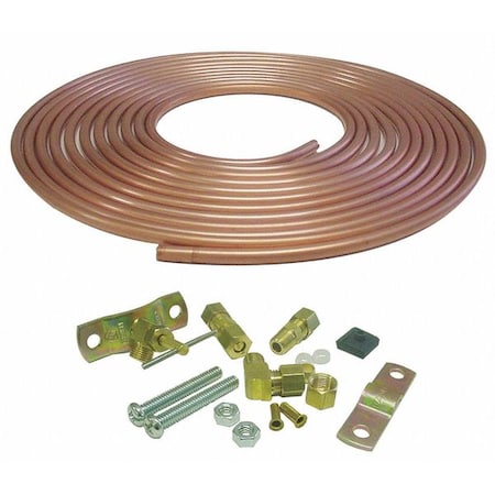 Tubing Kit for Ice Maker, Copper, 15 ft. MPN:AB88-6015