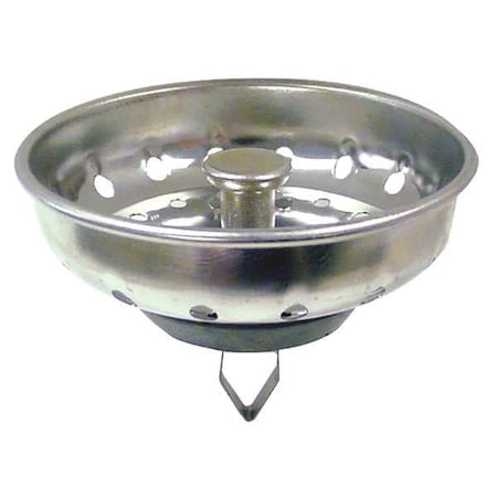 Basket Strainer, SS, Kitchen, Chrome MPN:59-2005