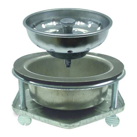 Basket Strainer, Stainless Steel, 17 ga. MPN:59-2030