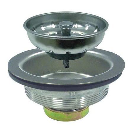 Basket Strainer, Stainless Steel, 17 ga. MPN:59-2040