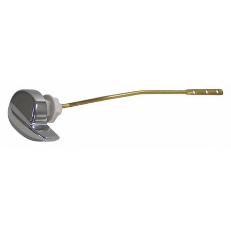 Tank Lever, Brass, Chrome Finish, 9