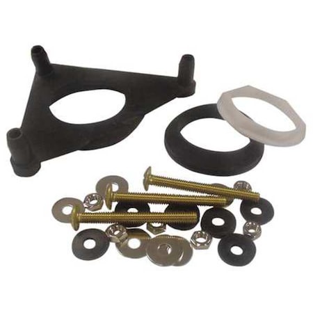 Tank to Bowl Kit, Brass and Rubber, Kohler MPN:68-7156