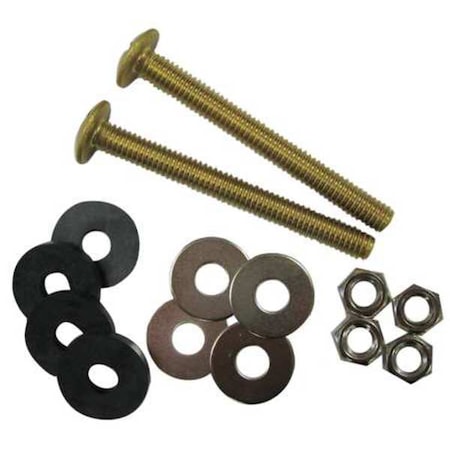 Tank to Bowl Set, Brass, Universal Fit MPN:68-7320
