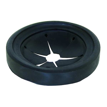 Disposal Guard, Rubber, Black, 1/2in. MPN:59-1450
