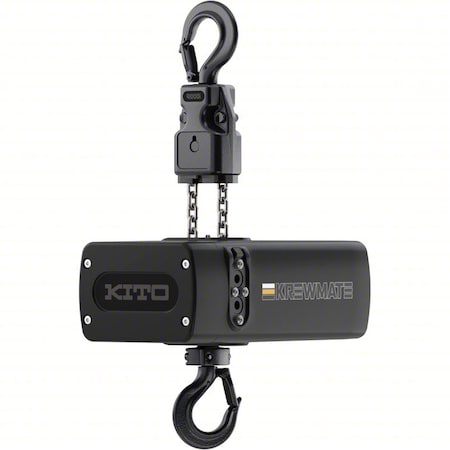 Electric Chain Hoist, 1000 lb cap. MPN:TEM005C-60
