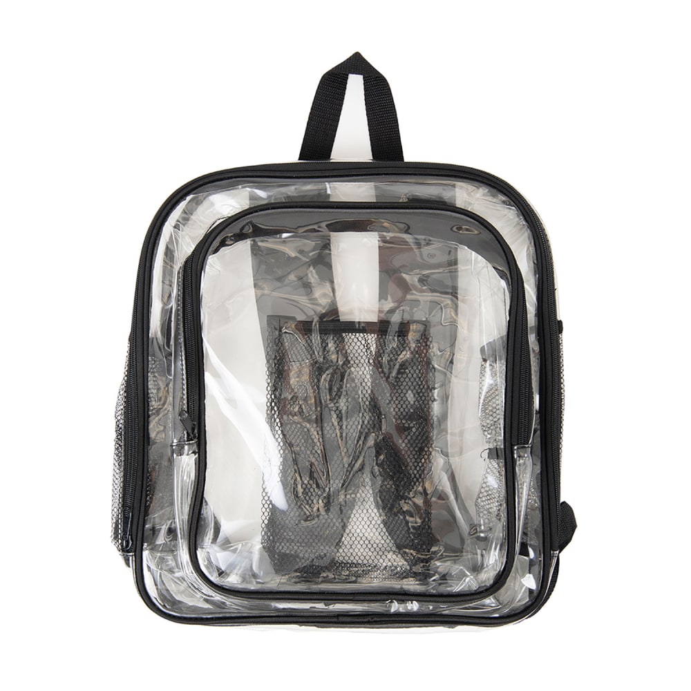 Promarx Backpack, 14inH x 13inW x 7inD, Clear MPN:KITSB038199T20