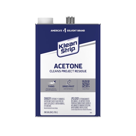 Klean Strip Acetone, 1 gal MPN:GAC18