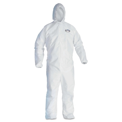 Kleenguard Extra 2X Large White Coverall Zipper MPN:46125