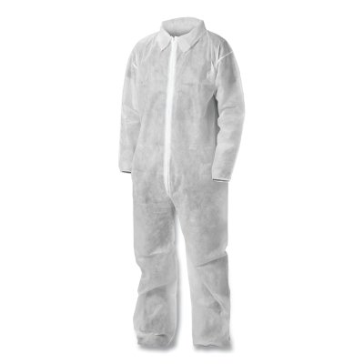 KGA10 Lightweight Coveralls White 4X-L (Qty 50) MPN:67307