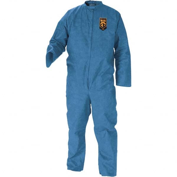 Disposable Coveralls: Size 2X-Large, SMS, Zipper Closure MPN:58535