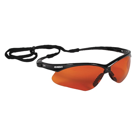 Nemesis Blk Frm Safety Glasses Copper Blu Shield MPN:19642