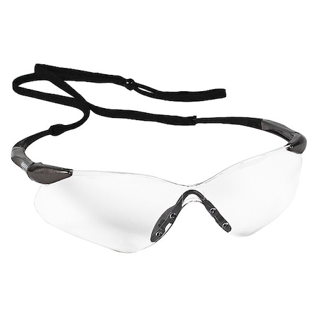 Nemesis Vl Safety Glasses Gunmetal Frame Clear L MPN:20470