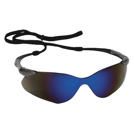 Nemesis Vl Safety Glasses Gunmetal Frame Blue Mi MPN:20471
