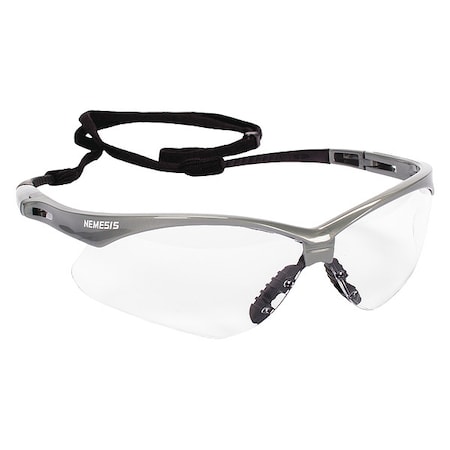 Nemesis Safety Glasses Cl A-F Lenses w/Sil Fr MPN:47388