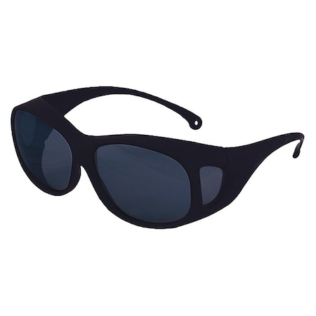 V50 OTG, Safety Glasses, Anti-Scratch, Gray Lens, Brown Frame, Full-Frame MPN:20747