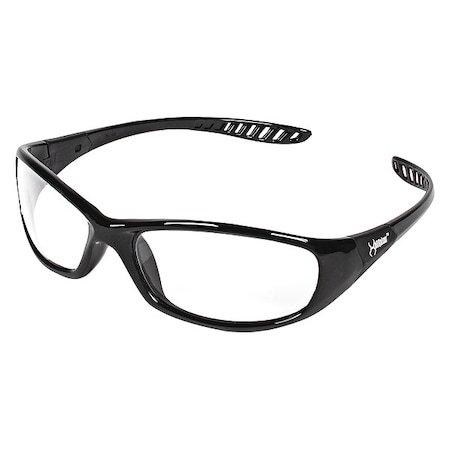 V40 Hellraiser Safety Glasses, Anti-Fog, Scratch Resistant, Black Full-Frame, Clear Lens MPN:28615