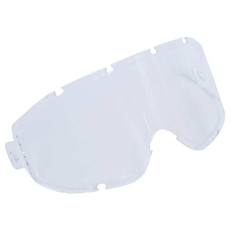Replacement Lens for V80 Monogoggle XTR OTG Safety Goggles, Anti-Fog, Clear Lens, No Frame, Qty 1 MPN:30707
