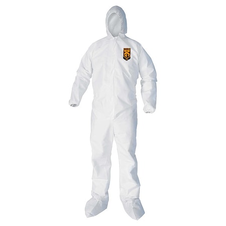 Coveralls, 6XL, Wht, KleenGuard A40, PK25 MPN:30934