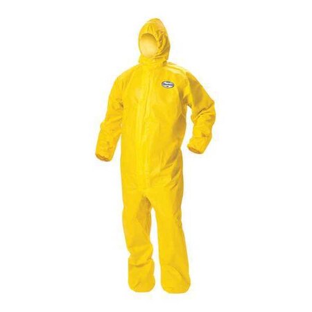 ChemPerm LiqJet Covall ZipFrnt ElasWrisWaistAnk Hood XL YEL MPN:46772