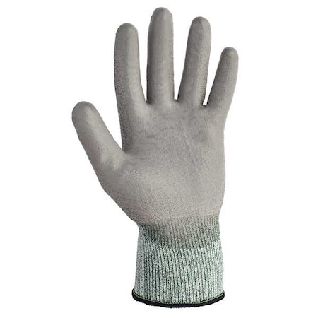 Knit Gloves, Cut Level A2, Dipped, Polyurethane, Smooth, XS 1 PR MPN:47103