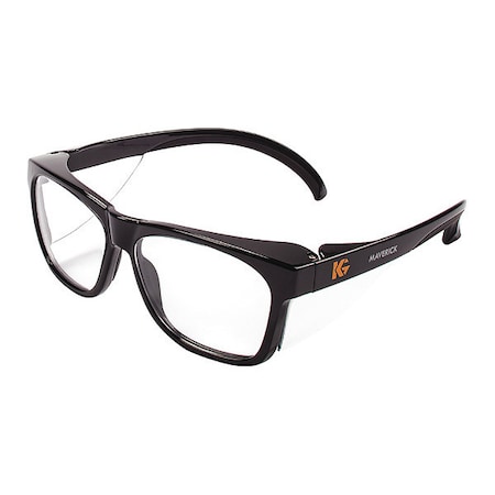 Maverick™, Safety Glasses, Anti-Fog, Clear Lens, Black Frame, Full-Frame MPN:49309