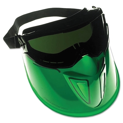 Full Face Black Frame Face Shield Anti Fog 3.0 L MPN:18631