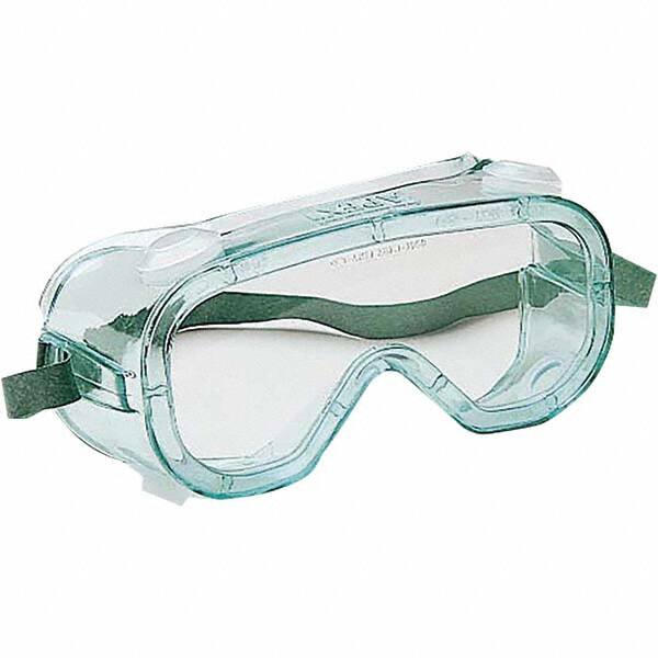 Safety Goggles: Scratch-Resistant, Clear Polycarbonate Lenses MPN:16362